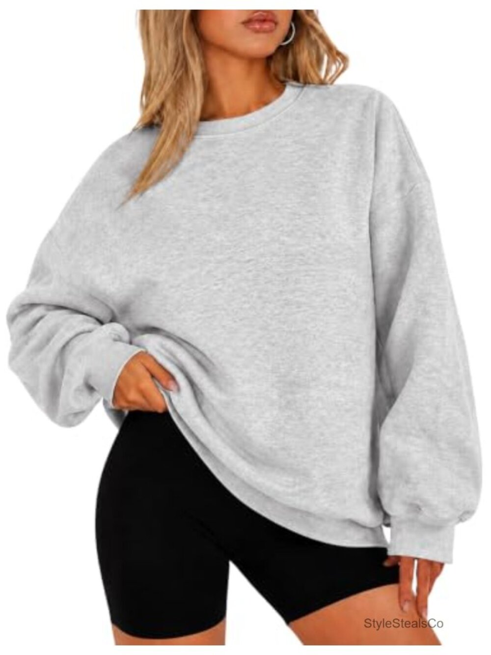 Oversized Christian Sweatshirt Crewneck Fleece Pullover